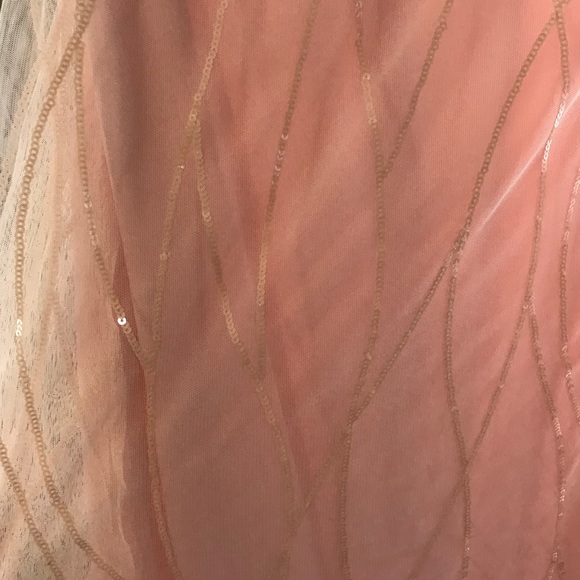 Bill Levkoff Shell Pink Bridesmaid dress - Picture 5 of 6